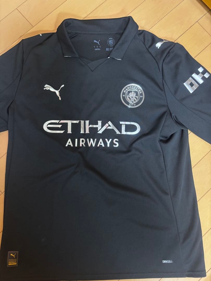 マンチェスター・シティ PUMA 長袖ジャージ ブラック