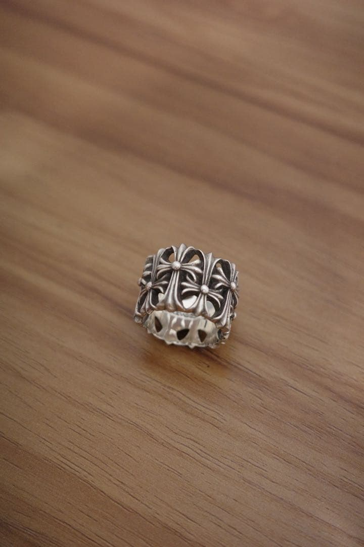 maaaakun クロムハーツ セメタリークロスリング インボイス原本付