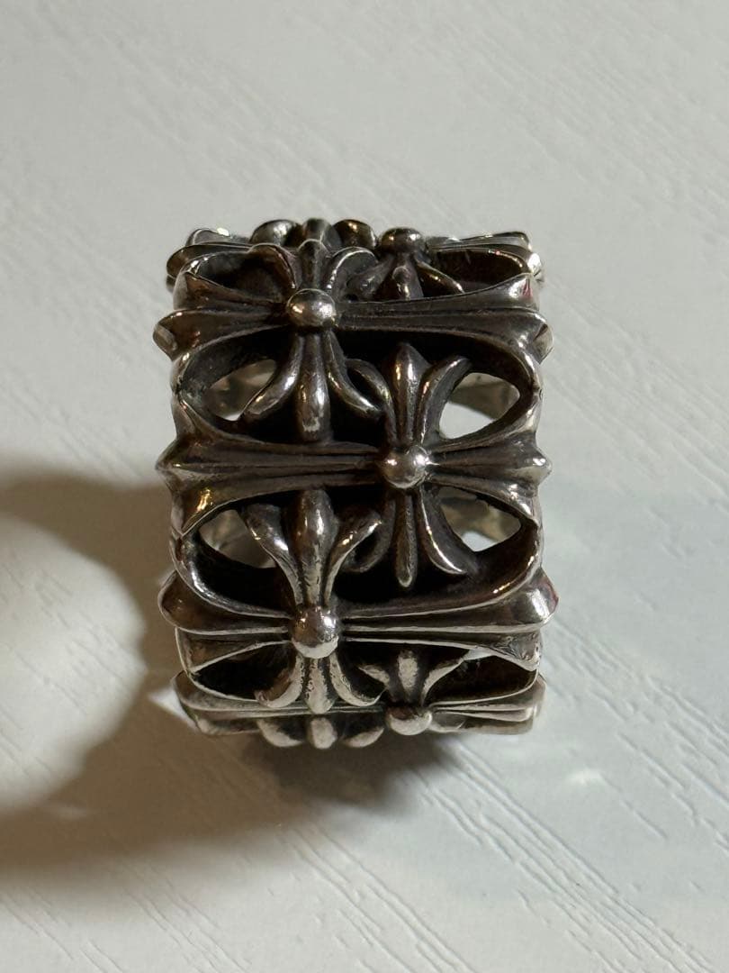 maaaakun クロムハーツ セメタリークロスリング インボイス原本付