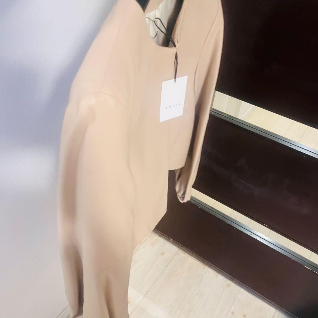 新品☆ ANAYI ラムレザークルージャケット/セオリー、23区、ロペ