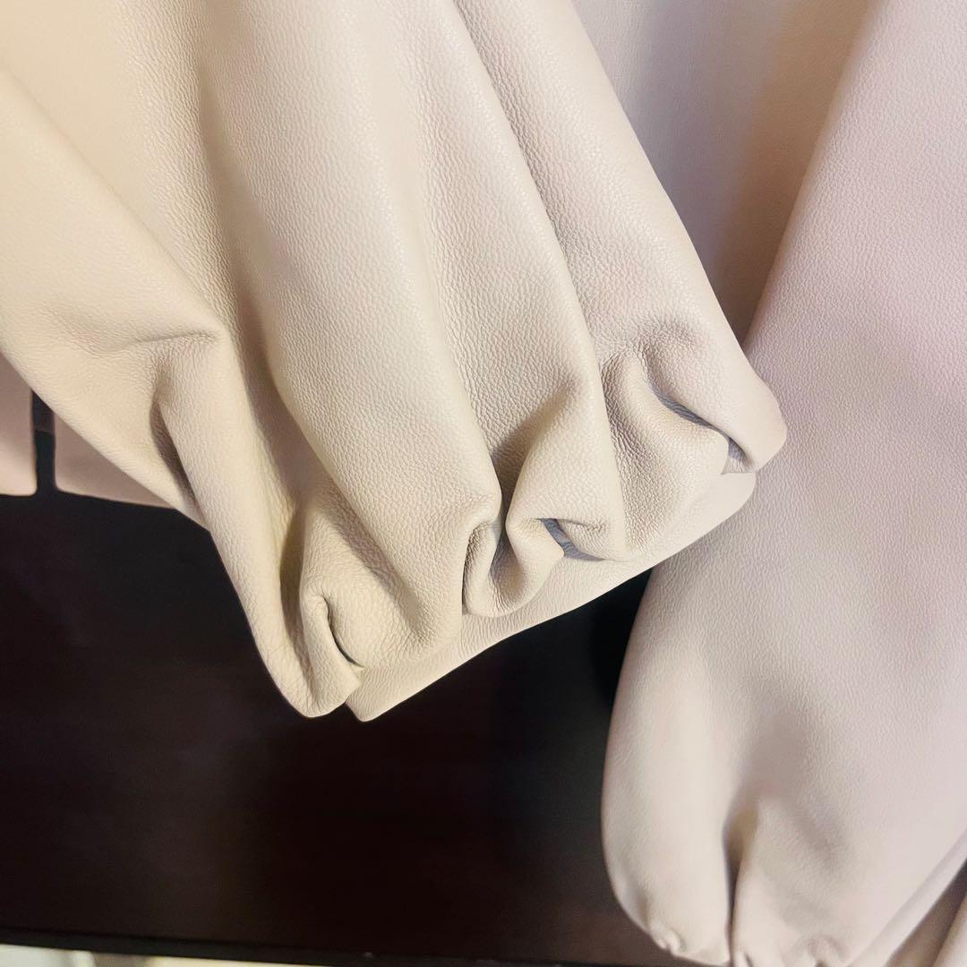 新品☆ ANAYI ラムレザークルージャケット/セオリー、23区、ロペ