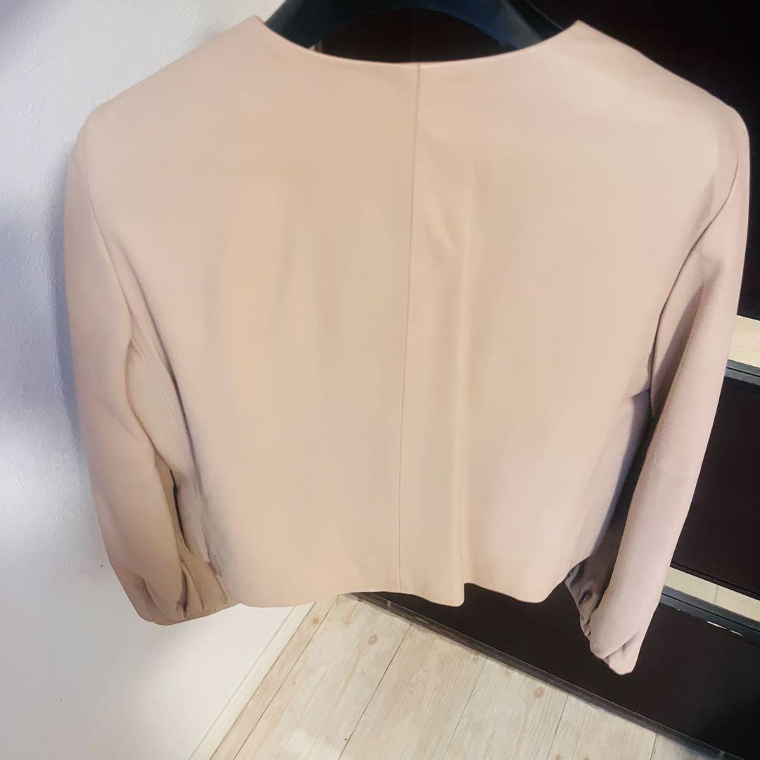 新品☆ ANAYI ラムレザークルージャケット/セオリー、23区、ロペ