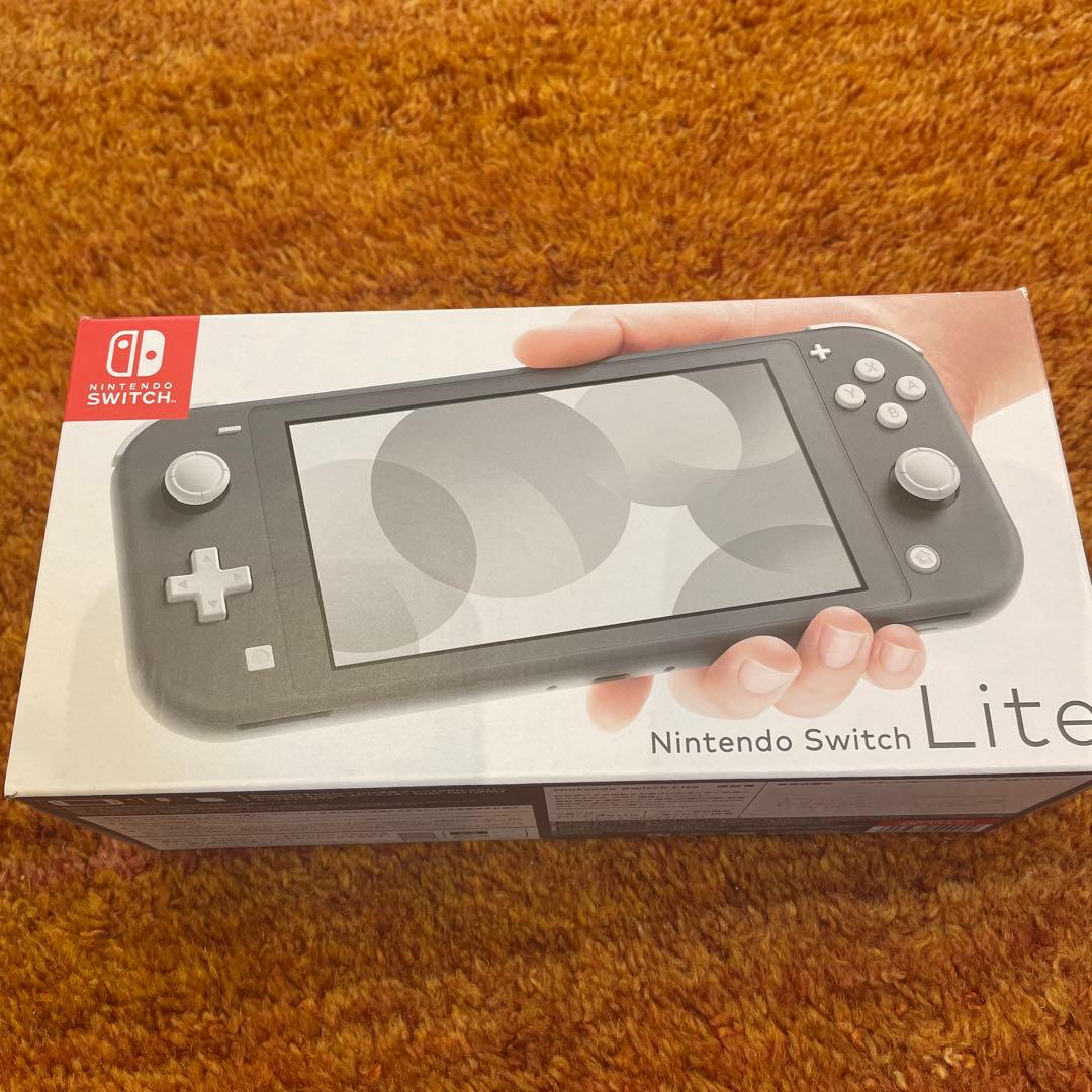 ◇新品未使用◇Nintendo Switch Lite◇本体◇グレー◇