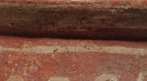 コレクター収集品　　メキシコ　マヤ文明　土器