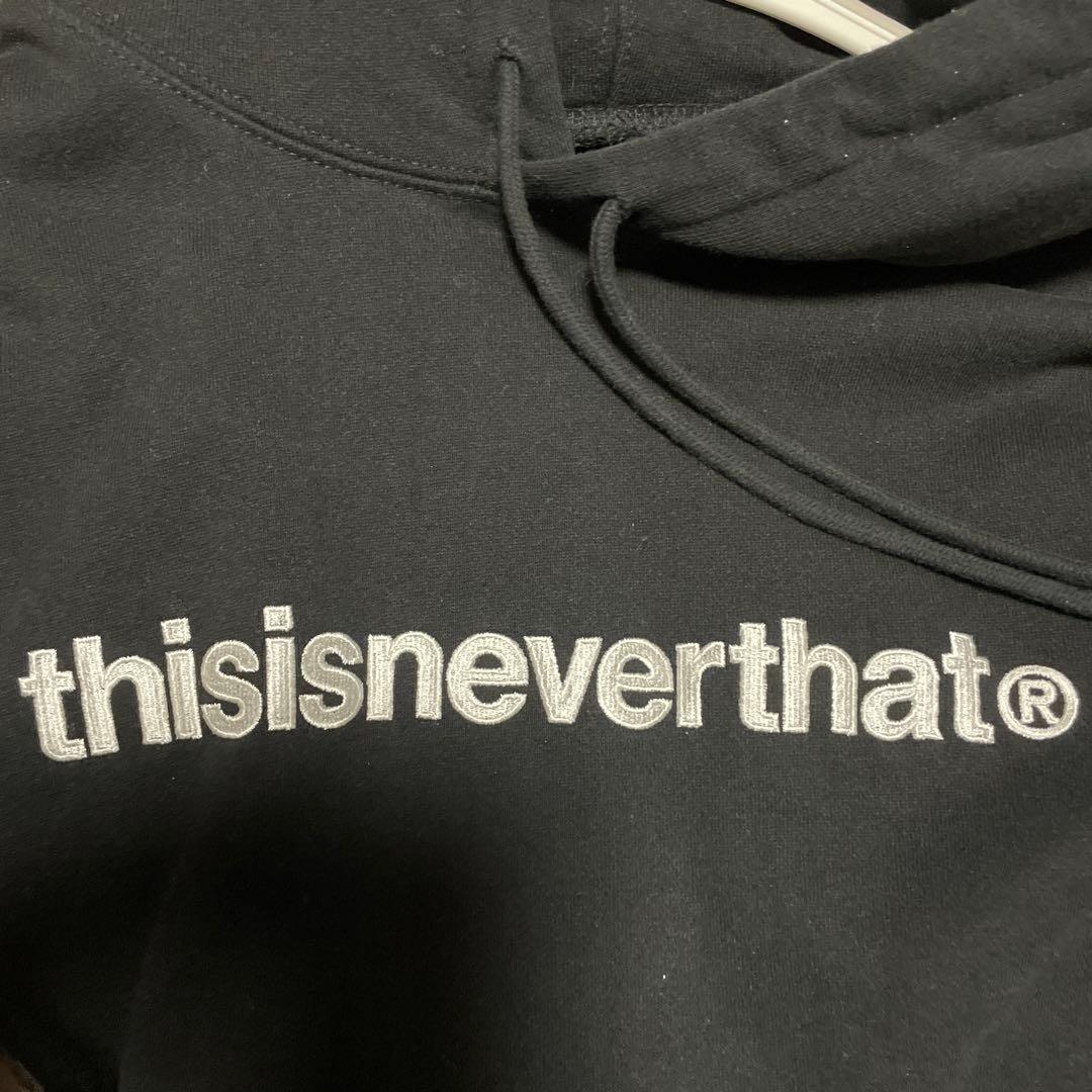 thisisneverthat 黒パーカー
