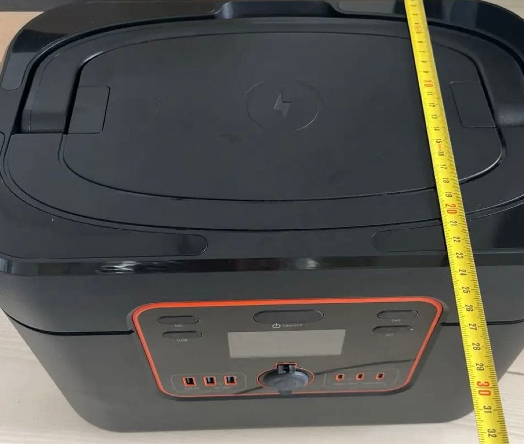 アウトドア充電式ポータブルインバーター　発電所　1200w 新品PSEマークあり