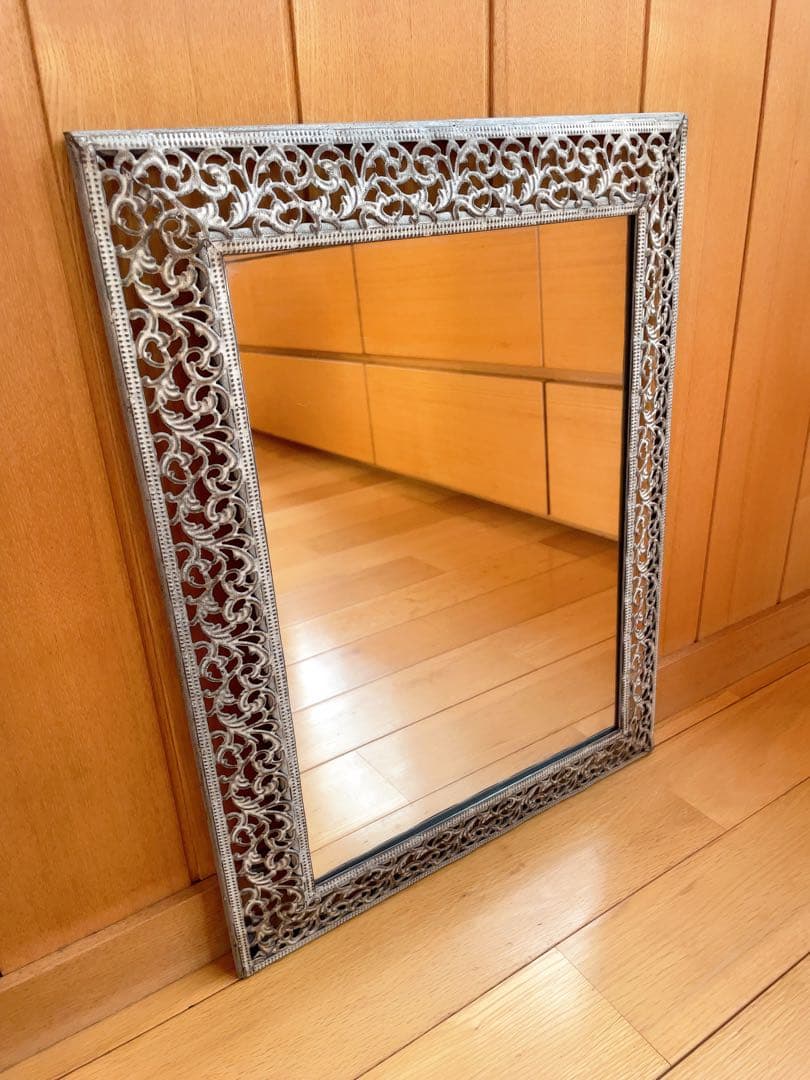 壁掛け 鏡 アンティーク