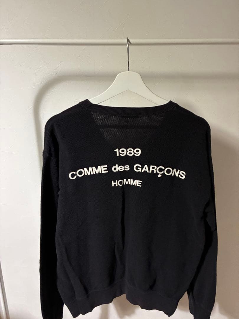 激レア‼️ コムデギャルソンオム archive 田中オム バックロゴカットソー