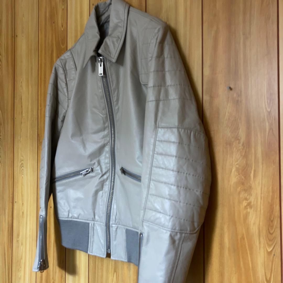 美品　UNDERCOVERISM パデッドレザージャケット　H4202-1