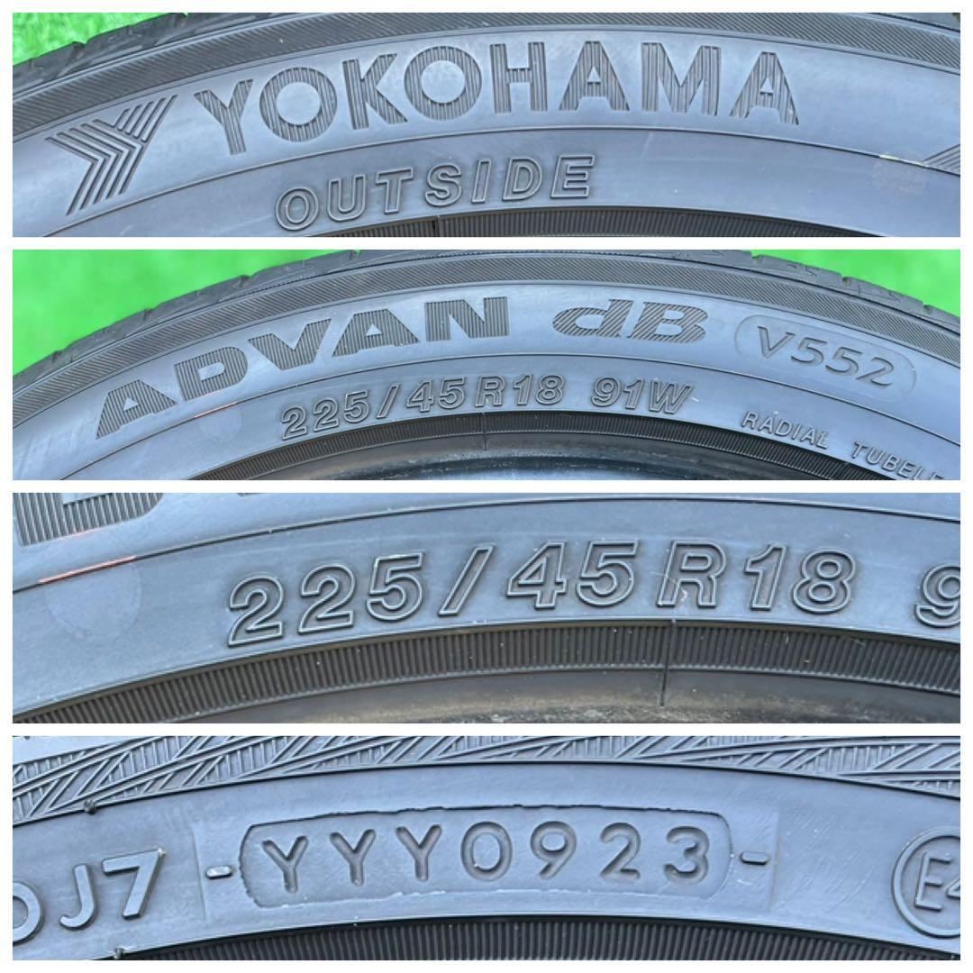 225/45R18 ,ヨコハマ　アドバン　dB　V552　,2023年
