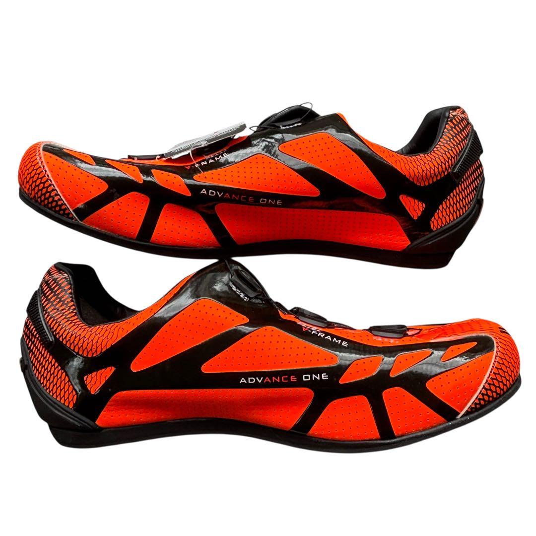 【新品】VITTORIA サイクリングシューズ サイズ43 オレンジ