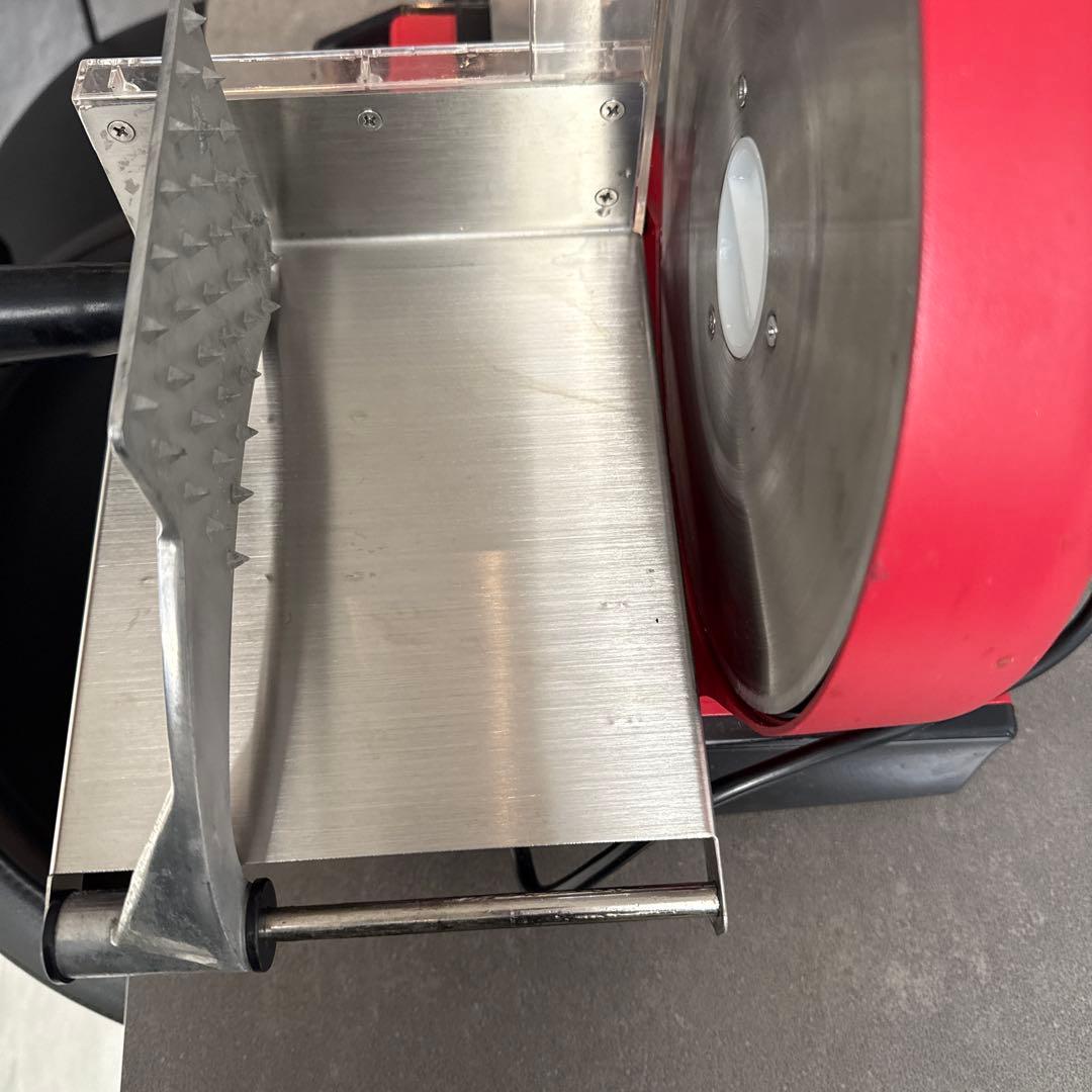 ミナト 家庭用ミートスライサー HMS-220(回転刃220mm、100V)