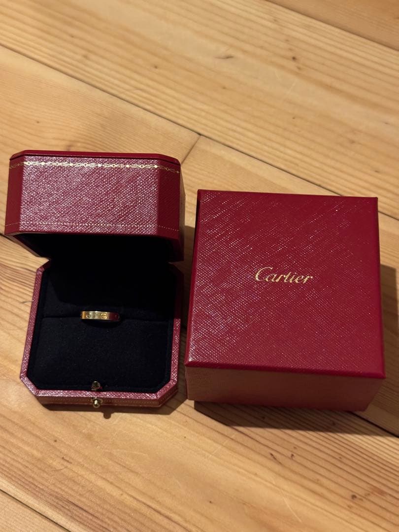 Cartier ラブリング　専用ケース付き