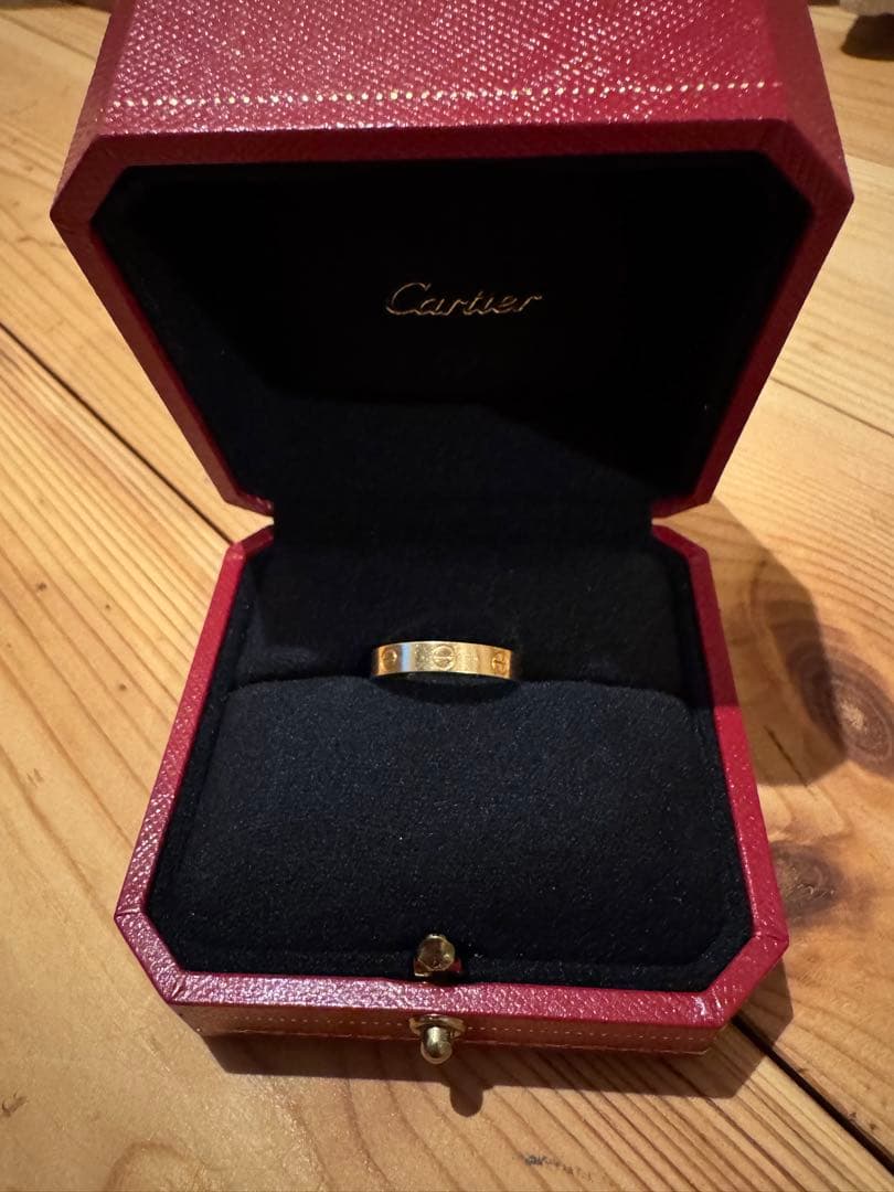 Cartier ラブリング　専用ケース付き