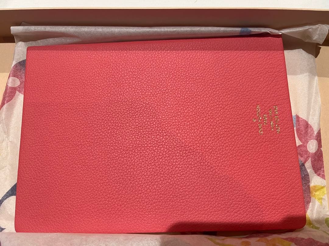 LOUIS VUITTON ノート レッド