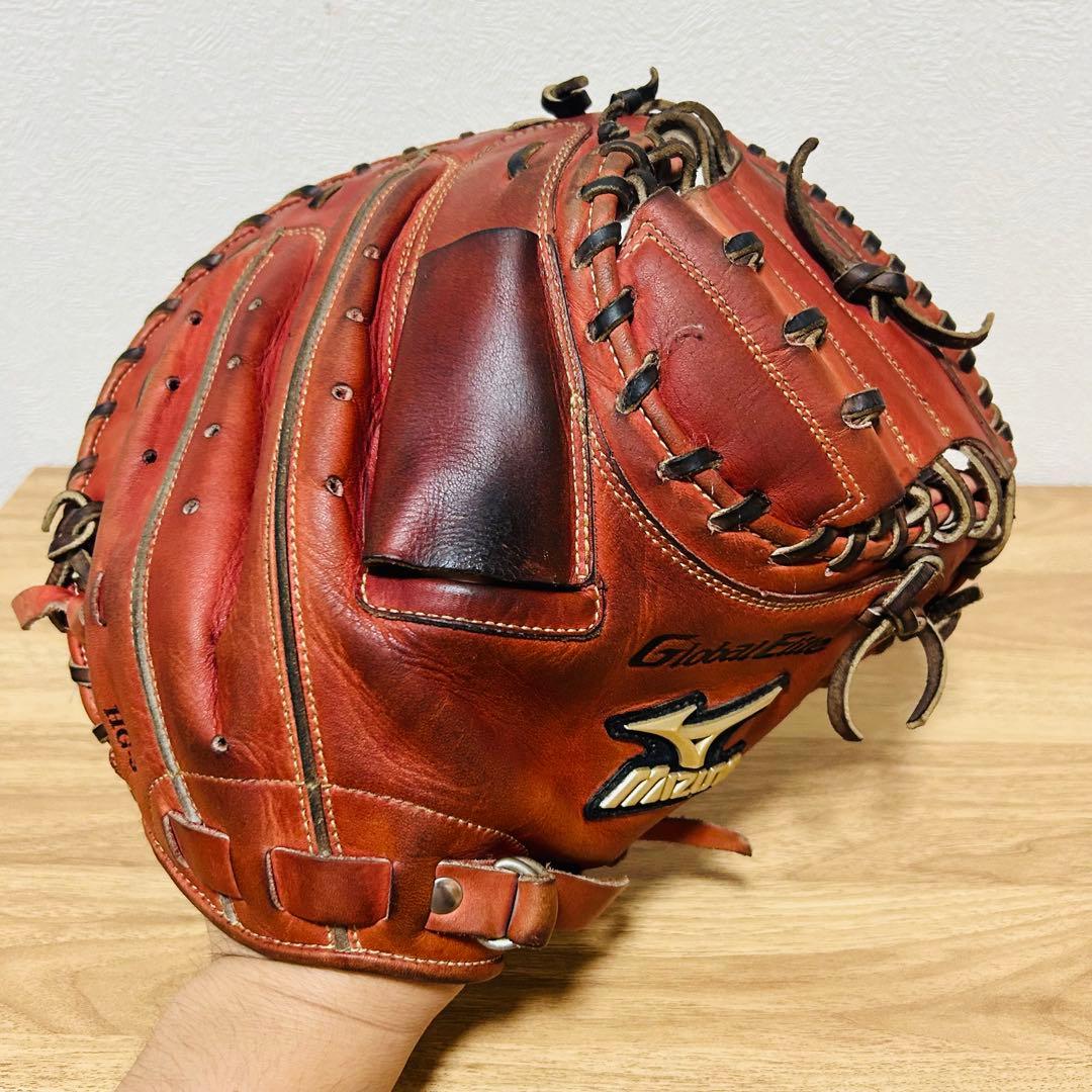 MIZUNO ミズノ グローバルエリート 一般軟式キャッチャーミット