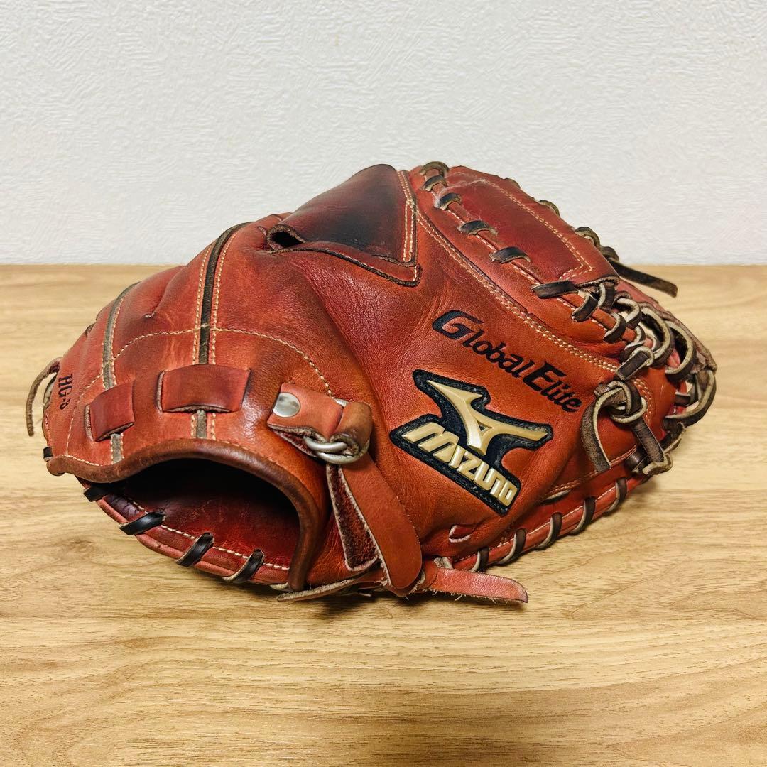 MIZUNO ミズノ グローバルエリート 一般軟式キャッチャーミット