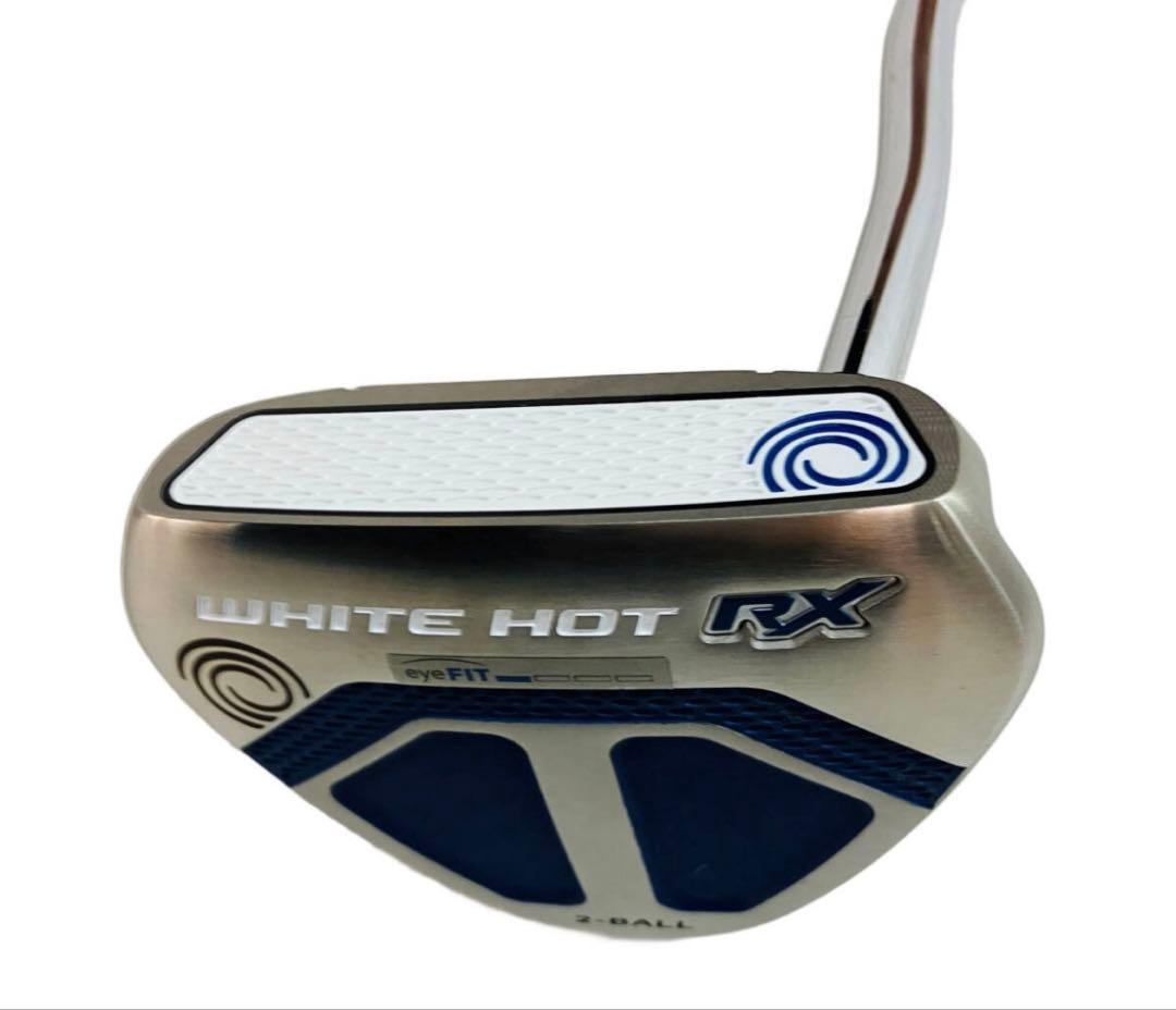 レディース！美品！ODYSSEY WHITE HOT RX 2-BALL パター