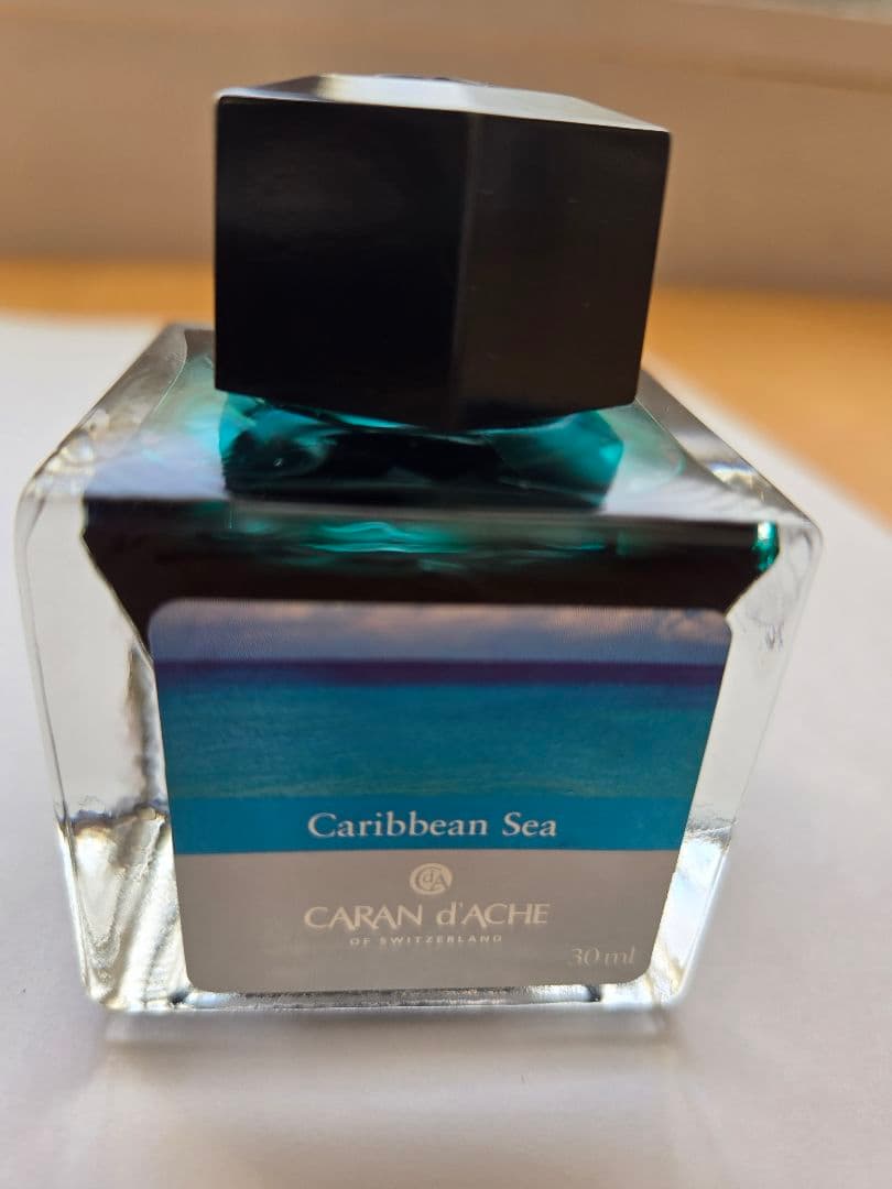 カランダッシュ レマン 万年筆 ターコイズ、インク付