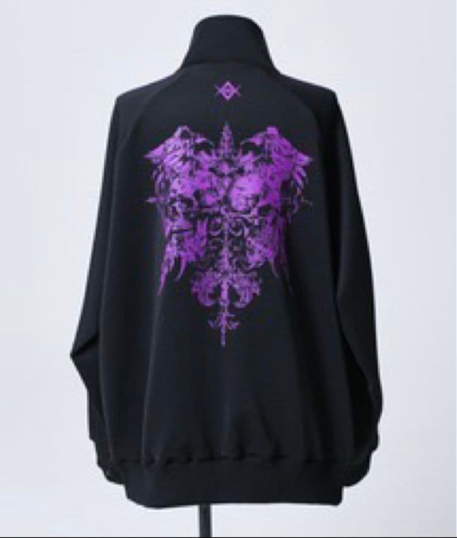 レフレム/REFLEM バックプリントジャージトラックジャケット