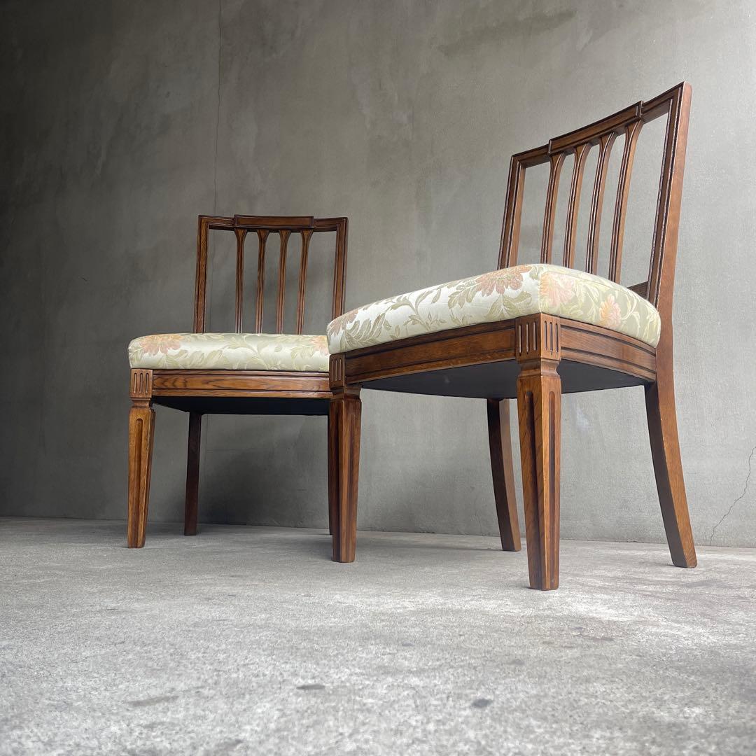 Domani カリモク　ドマーニ　ダイニングチェア　2脚セット