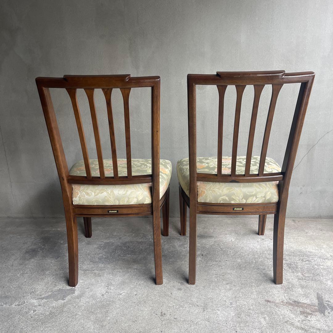 Domani カリモク　ドマーニ　ダイニングチェア　2脚セット