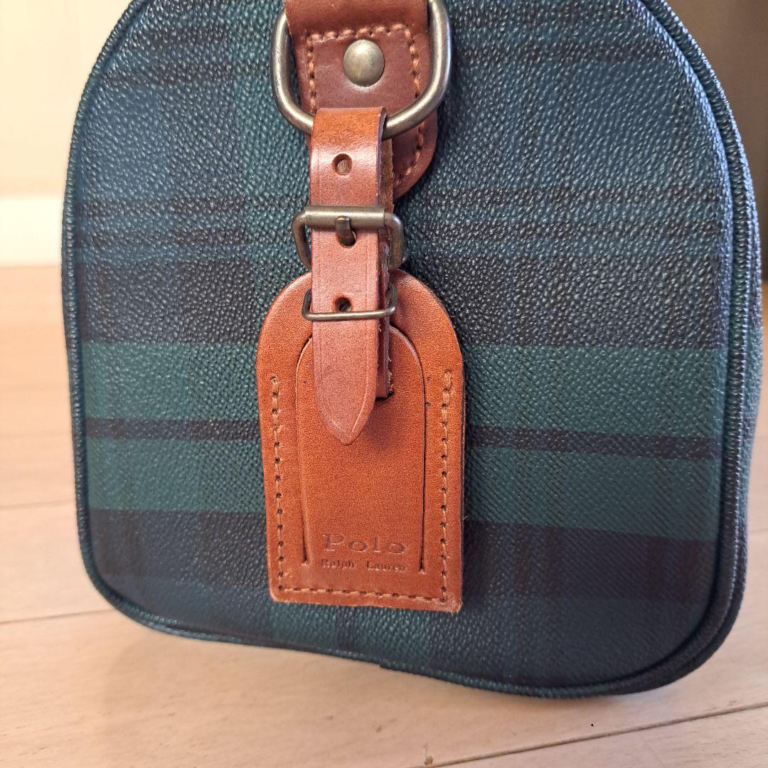 美品ポロラルフローレン　ボストンバッグ