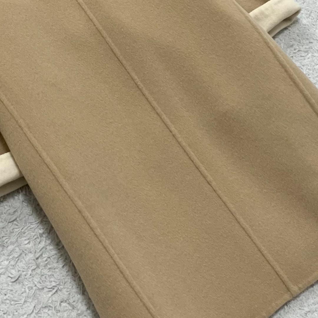 美品✨アドーア 2TONE リバーコート カシミヤ フォックスファー キャメル
