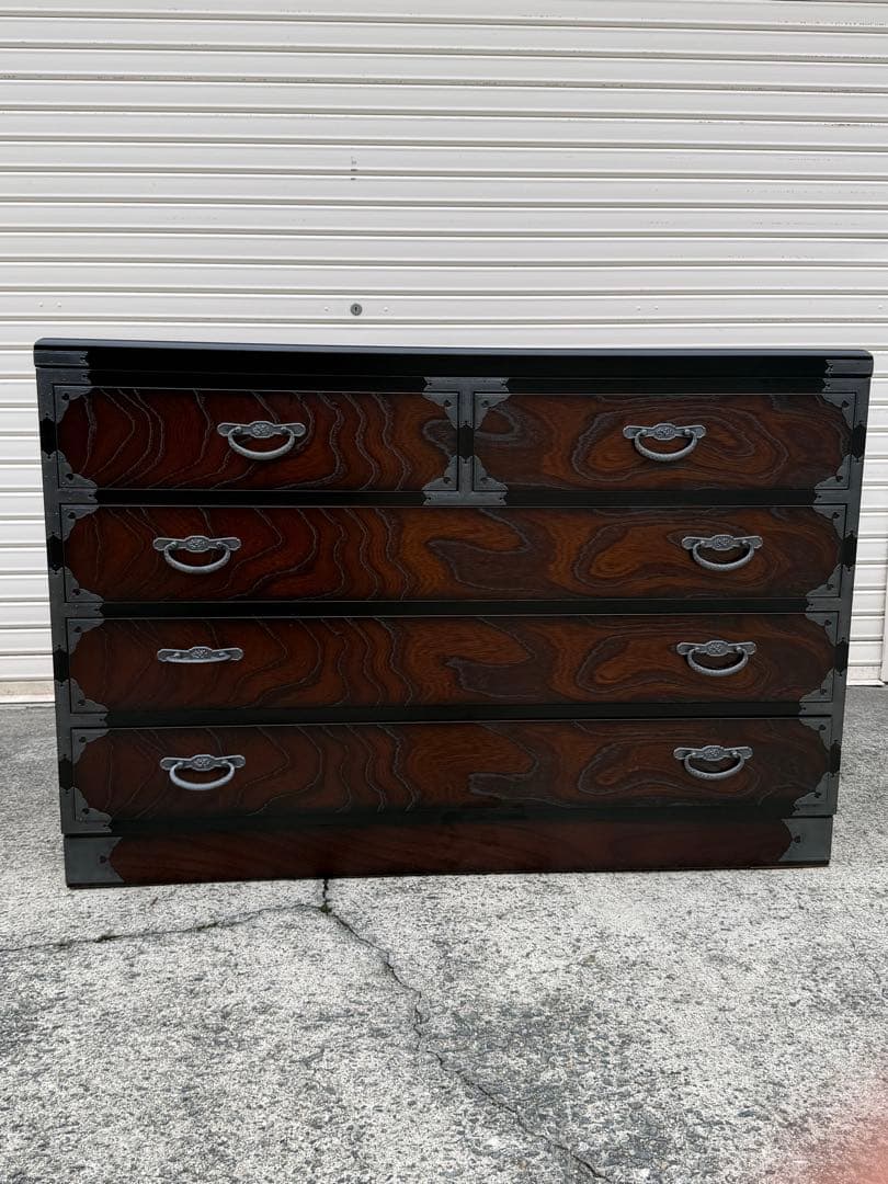 三丸家具工芸 チェスト 和家具 収納 整理箪笥 タンス 和箪笥 時代物 民芸家具
