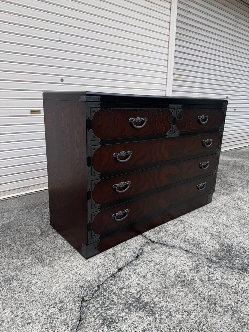 三丸家具工芸 チェスト 和家具 収納 整理箪笥 タンス 和箪笥 時代物 民芸家具