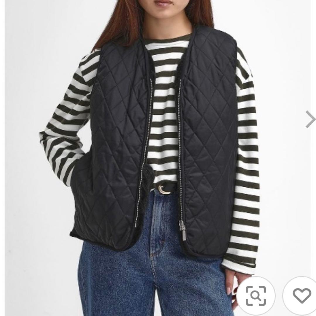 専用　Barbour/バブアー　キルティングファーベスト