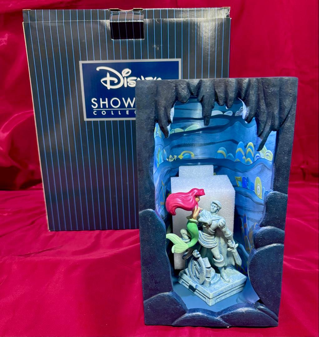 リトルマーメイド　ブックエンド　エネスコ　置物　ライト　本立て　ショーケース