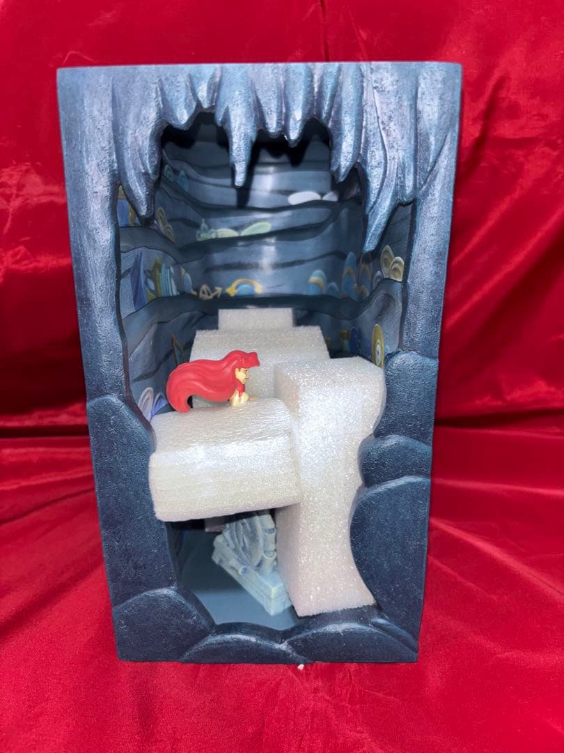 リトルマーメイド　ブックエンド　エネスコ　置物　ライト　本立て　ショーケース