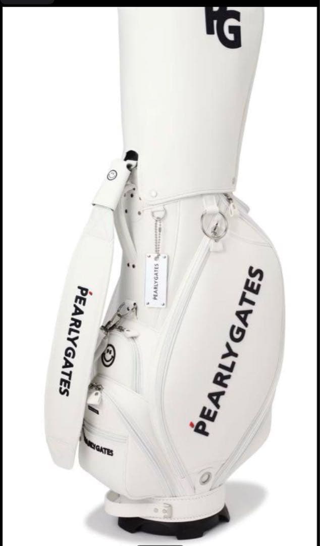 超美品‼️パーリーゲイツキャディバッグ白