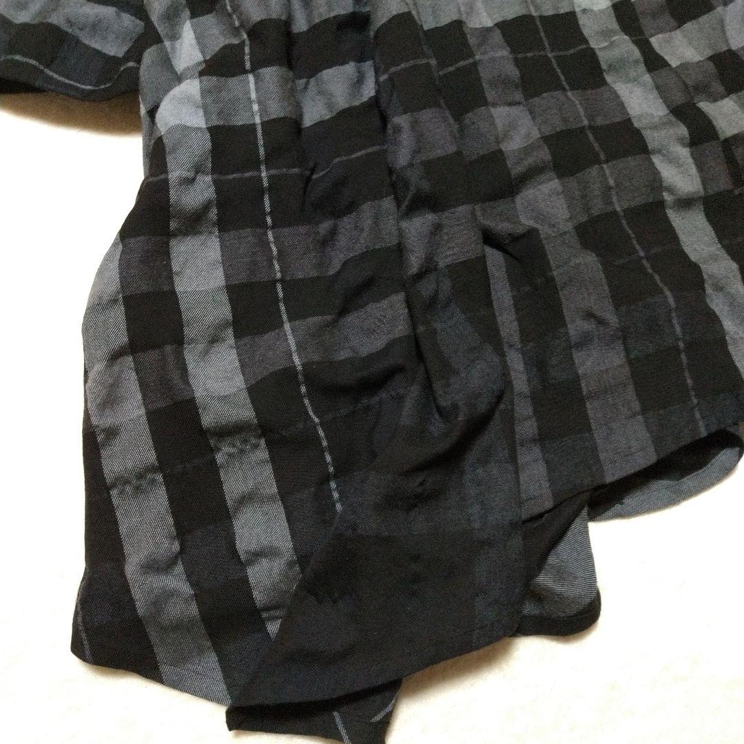 美品　慈雨　ロングコート　黒　L　センソユニコ　はおり　ロングワンピース