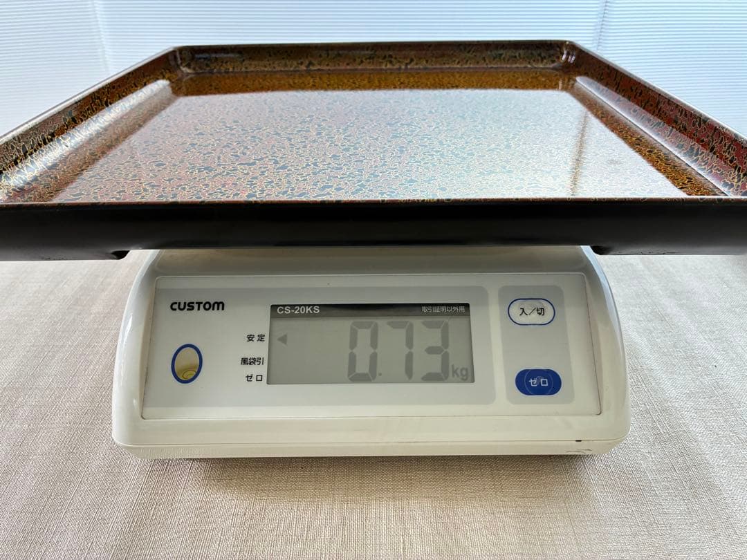 昭和レトロ 津軽塗 角膳漆器 [約35㎝] 8枚セット 和食器 業務用にも