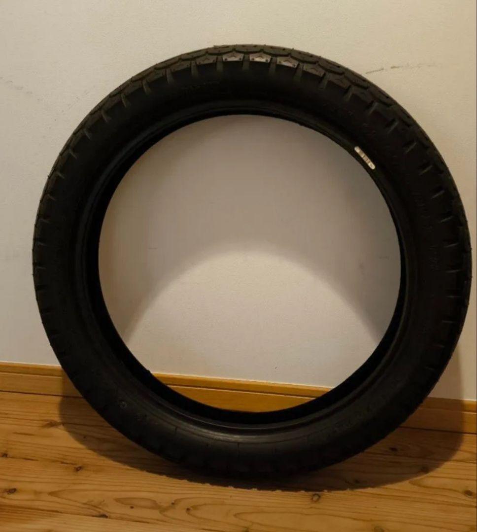 引き取り歓迎！神奈川　新品DUNLOP F11　3.50H19フロント旧車