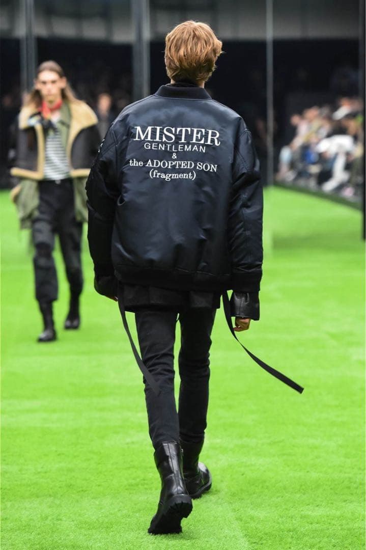 ミスタージェントルマン フラグメントDOUBLEFACE JACKET MA-1