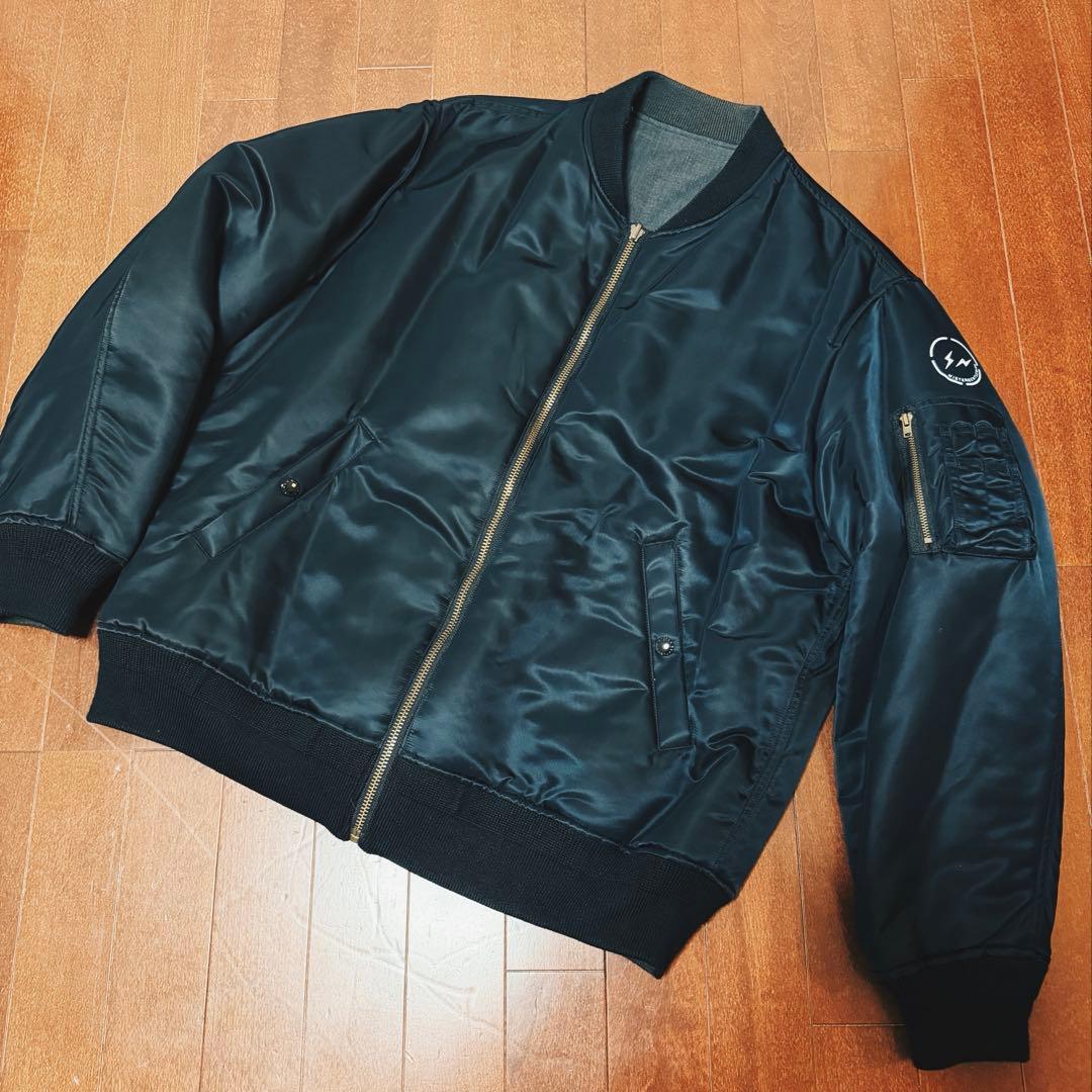 ミスタージェントルマン フラグメントDOUBLEFACE JACKET MA-1
