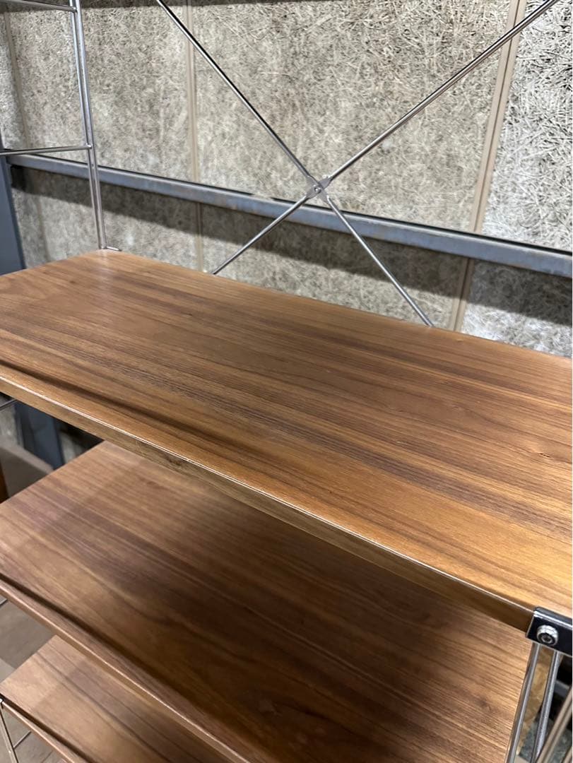 無印良品　5段オープンシェルフ ブラウン 木製