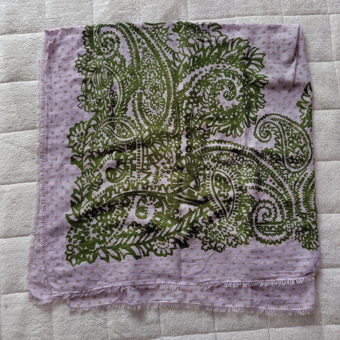 限定お値下げ　45R 　コットンスカーフ　大判