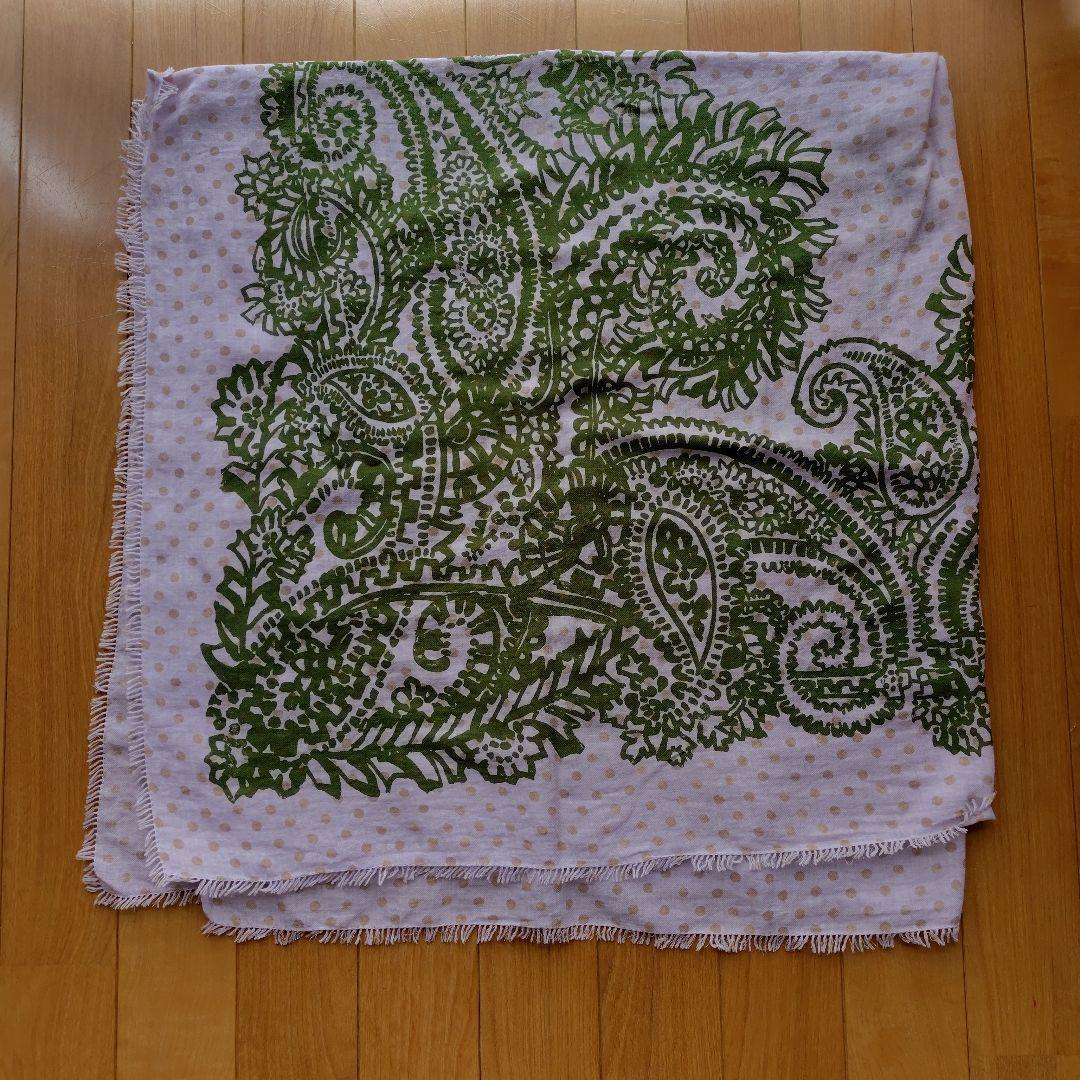 限定お値下げ　45R 　コットンスカーフ　大判