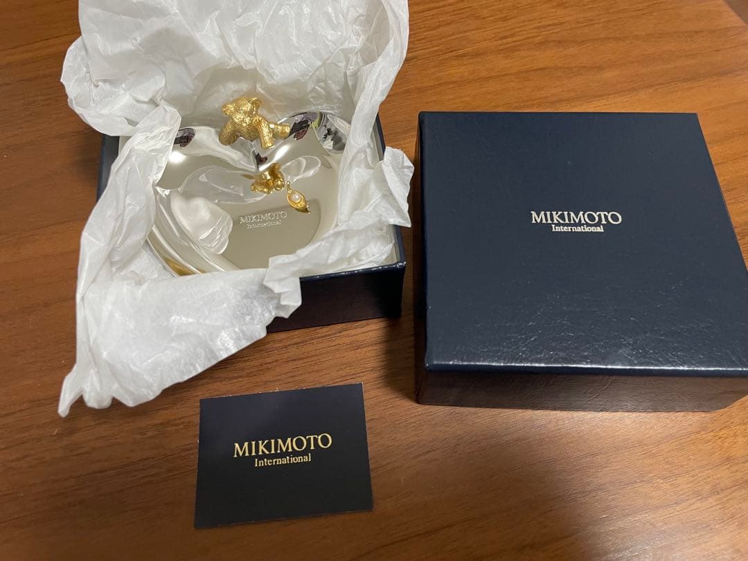 ミキモト　ジュエリートレイ　クマ　ハート