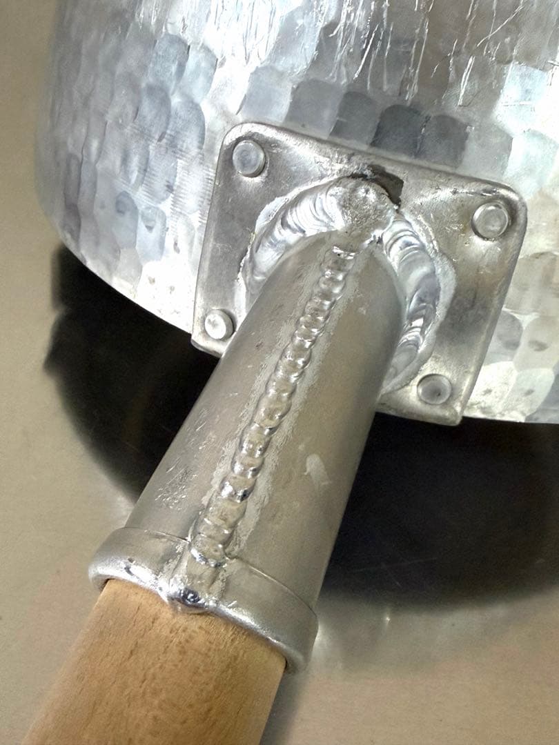 姫野作．本手打アルミ製 雪平鍋 7寸日本製 両口 釜浅商店