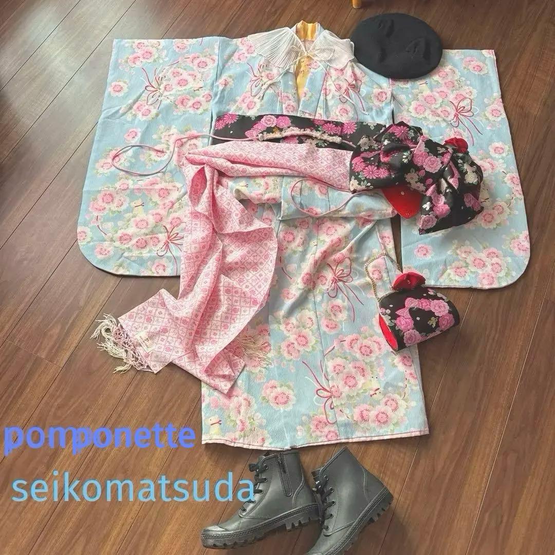 七五三　7歳　フルセット　pom ponette & seikomatsuda