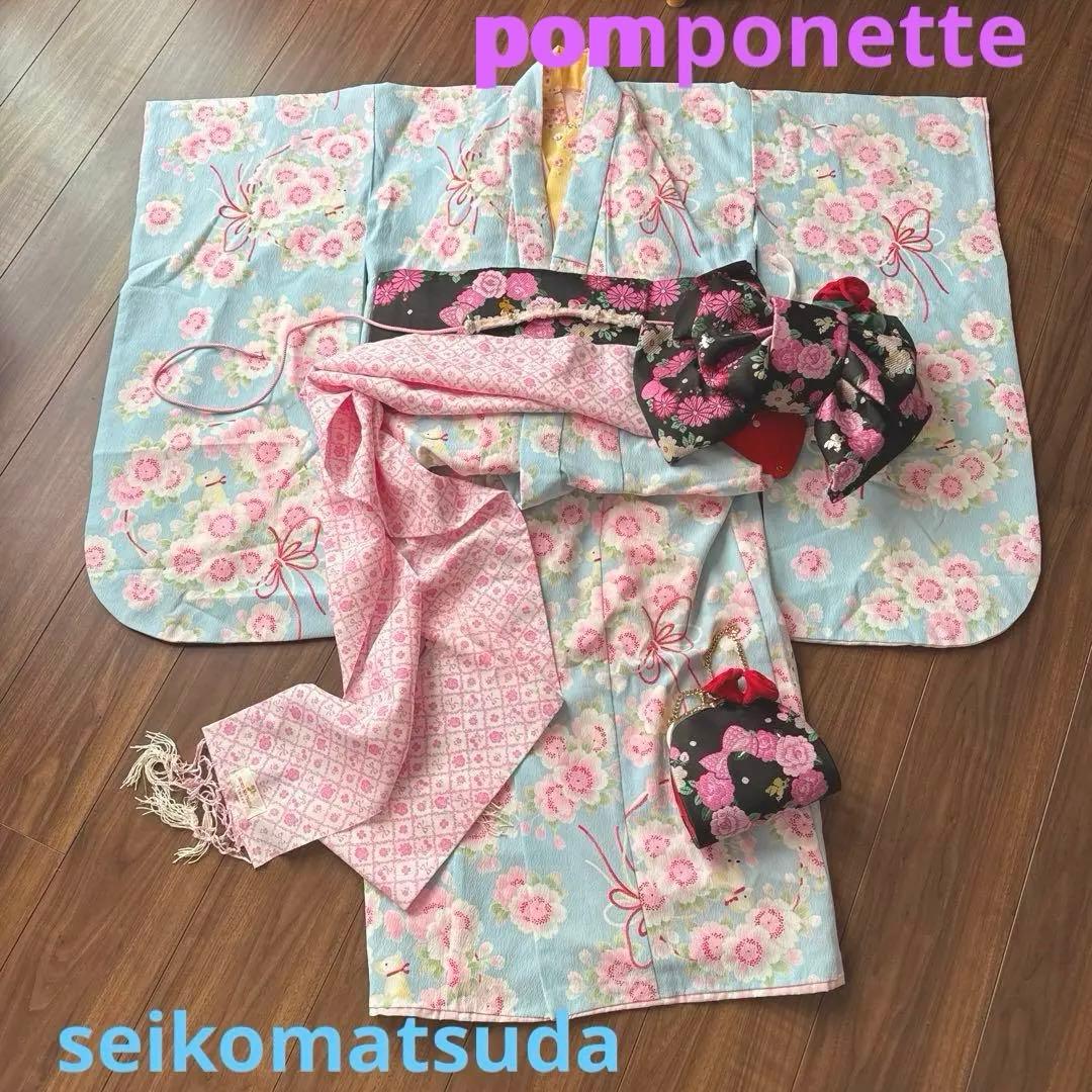 七五三　7歳　フルセット　pom ponette & seikomatsuda