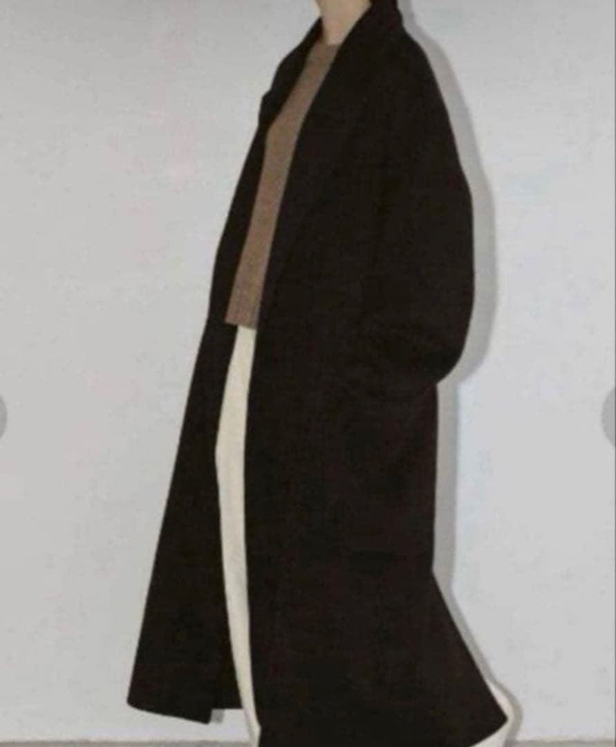 【美品】todayful Wool Over Coat ブラック38