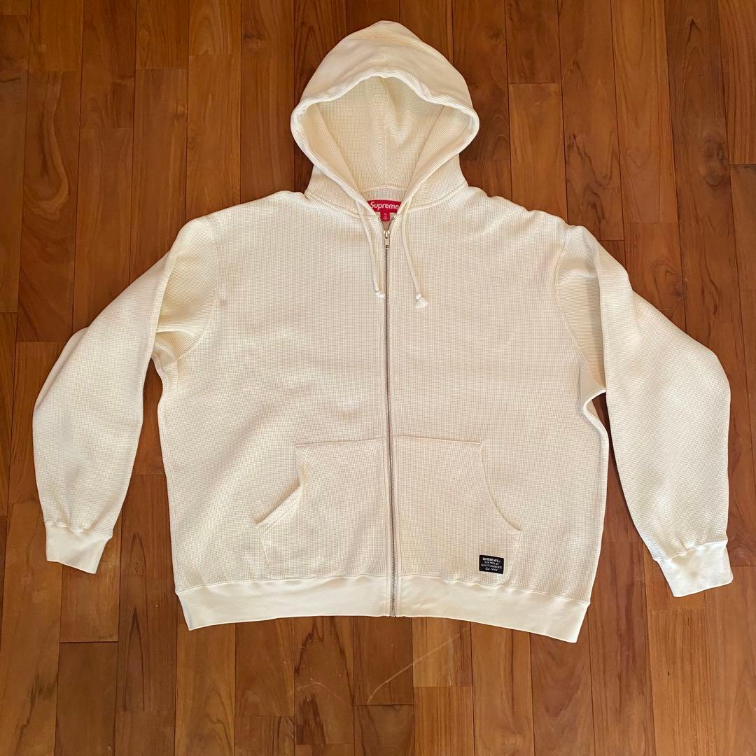 【極美品】Supreme サーマル　フルジップ　パーカー　フーディ