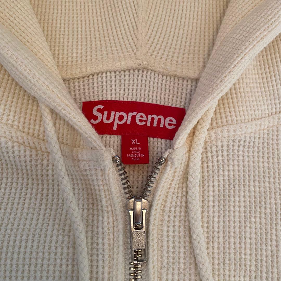 【極美品】Supreme サーマル　フルジップ　パーカー　フーディ