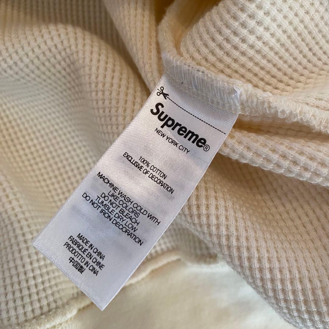 【極美品】Supreme サーマル　フルジップ　パーカー　フーディ